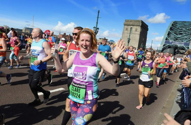 Volunteer racing for charity